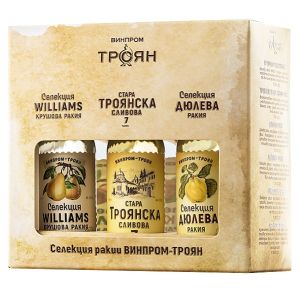 Дегустационен Сет Плодови Ракии Троян / Degustation Set Troyan