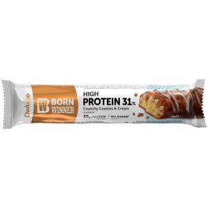 Протеинов Бар Борн Уинър Делукс Крънчи Бисквитен Крем / Protein Bar Born Winner Deluxe Crunchy Cookies Cream