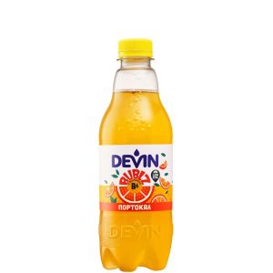 Газирана Безалкохолна Напитка Девин Бъблз Портокал / Devin Bublz Orange