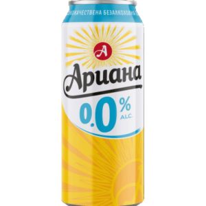 Бира Ариана Безалкохолна Кен / Beer Ariana Non Alcoholic Can