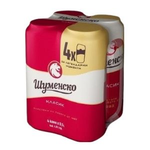 Бира Шуменско Кен Мултипак 4 броя / Beer Shumensko Can Multipack