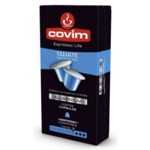 Кафе Ковим Безкофеиново Неспресо 10 бр. / Coffee Covim Alluminio Decaffeinato Nespresso 10 pcs