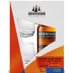 Охинтошан Американ Оук + 2 Чаши / Auchentoshan American Oak Glass Set