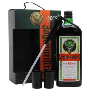 Йегермайстер + 2 Шот Чаши и Помпа /  Jagermeister Gift Set