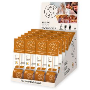 Белгийски Шоколад Карамел 24 бр. Лъжичка х 33 гр. / Belgium Chocolate Caramel Pack