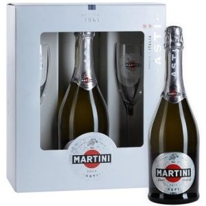 ПВ Мартини Просеко + 2 Чаши / SW Martini Prosecco & Glasses Pack