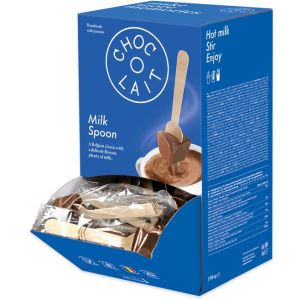 Белгийски Шоколад Млечен 60 бр. Лъжичка х 33 гр. / Belgium Milk Chocolate Pack