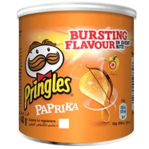 Чипс Прингълс Чушка / Chips Pringles Paprika 
