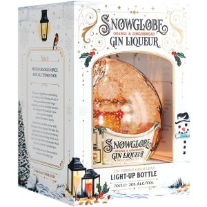 Джин Снежен Глобус / Snow Globe Orange & Cranberry Gin Liqueur