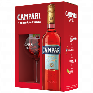Кампари + Подарък Чаша / Campari Gift Set