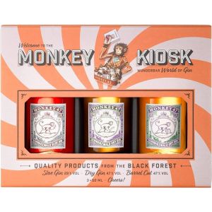 Джин Мънки 47 Киоск 3 x 0,05 / Gin Monkey 47 Kiosk  Mini Pack