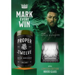 Пропър №12 + Чаша / Proper Twelve Whiskey + Glass