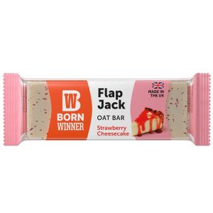 Борн Уинър Флап Джак Ягодов Чийзкейк / Born Winner Flap Jack Strawberry Cheesecake