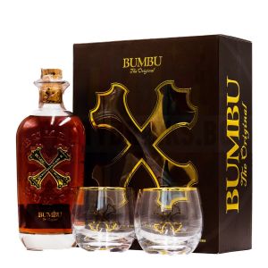 Ром Бумбу + Чаша Барбадос / Rum Bumbu + Glass Barbados 