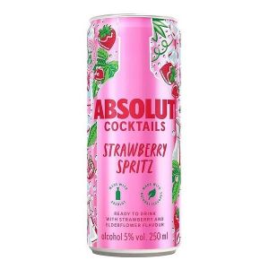 Абсолют Коктейл Ягодов Шприц / Absolut Cocktail Strawberry Spritz