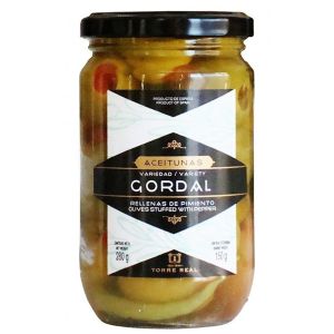 Маслини с Люта Чушка Гордал Торре Реал / Spicy Pepper Olives Gordal Torre Real