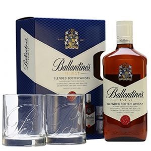 Балантайнс + 2 Чаши / Ballantines + 2 Glasses