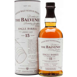 Балвени 15УО Сингъл Барел Шери Каск / Balvenie 15YO Single Barrel Sherry Cask