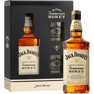 Джак Даниелс Хъни + 2 Чаши / Jack Daniels Honey & 2 Glasses