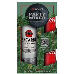 Ром Бакарди Бял + 2бр. Кока Кола / Bacardi Blanco + 2 Coca Cola