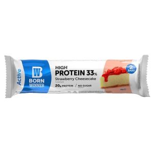 Борн Уинър Актив Бар Ягодов Чийзкейк / Born Winner Active Bar Strawberry Cheesecake 