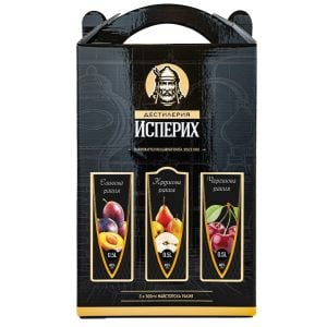 Ракия Исперих Кутия с 3 Броя / Isperih Gift Pack