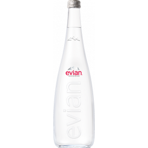 Евиан - минерална вода Стъкло / Evian - mineral water