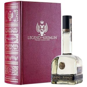 Водка Легенда Кремля с Червена Книга / Vodka Legend of Kremlin in Red Book