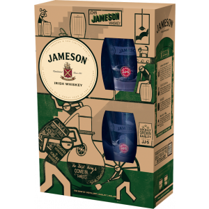 Джеймисън + 2 чаши / Jameson + 2 glasses