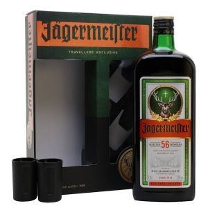 Йегермайстер + 2 Шот Чаши и Помпа /  Jagermeister Gift Set