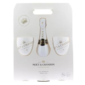 Моет Айс Империал Брут + 2 чаши / Moet Ice Imperial + 2 Glasses