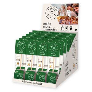 Белгийски Шоколад Лешник 24 бр. Лъжичка х 33 гр. / Belgium Chocolate Hazelnut Pack