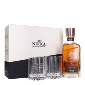 Никка Тейлърд + 2 Чаши / Nikka Tailored Japanese Whisky + Glass Set