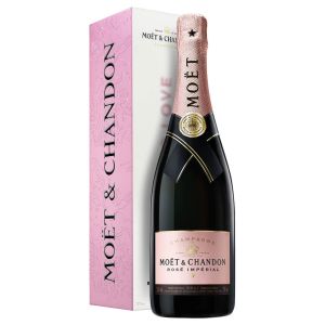 Шампанско Моет Розе Империал Любовна Кутия / Champagne Moet Rose Imperial Love Box