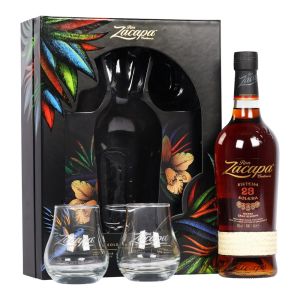 Закапа 23YO Сентенарио Гранд Резерва + 2 Чаши / Zacapa 23YO Centenario Gran Reservа Glass Set