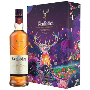 Гленфидих 15YO Китайска Нова Година + 2 Чаши / Glenfiddich 15YO CNY Glass Set