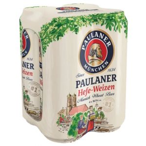 Пауланер Хефевайс / Paulaner Hefeweizen 4х0,5