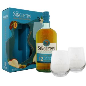 Сингълтън 12г. + 2 Чаши / Singleton 12YO + 2 Glasses