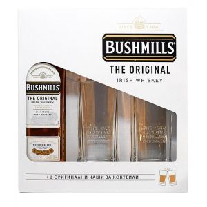 Бушмилс + 2 Чаши / Bushmills + 2 Glasses