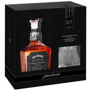 Джак Даниелс Сингъл Барел + Гленкерн Чаша / Jack Daniels Single Barrel & Glencairn Glass
