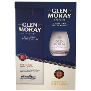 Глен Морей Класик + Чаша / Glen Moray Glass Pack