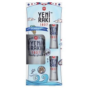 Йени Раки + 2 Чаши / Yeni Raki + 2 Glasses