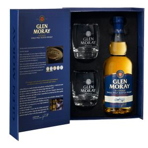 Глен Морей Класик + 2 Чаши / Glen Moray Classic Glass Set