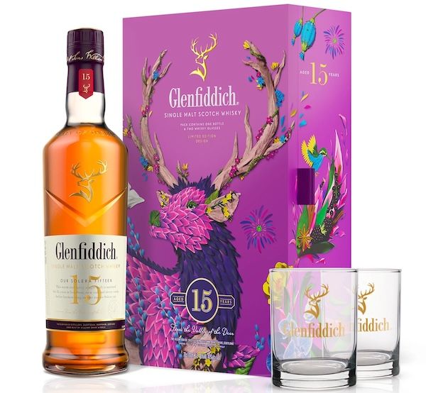 Гленфидих 15г. Китайска Нова Година + 2 Чаши / Glenfiddich Chinese