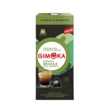 Кафе Джимока Бразилия Неспресо 10 бр. / Coffee Gimoka Alluminio Brasile Nespresso 10 pcs