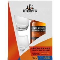 Охинтошан Американ Оук + 2 Чаши / Auchentoshan American Oak Glass Set