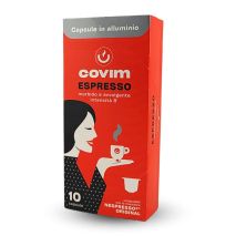 Кафе Ковим Еспресо Неспресо 10 бр. / Coffee Covim Alluminio Espresso Nespresso 10 pcs