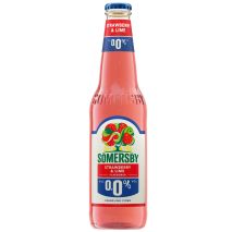 Безалкохолен Сайдер Съмърсби Ягода и Лайм / Somersby Strawberry & Lime Alcohol-Free