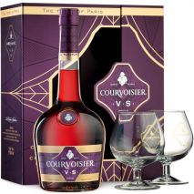 Коняк Курвоазие VS + 2 Чаши / Cognac Curvoisier VS + 2 Glasses