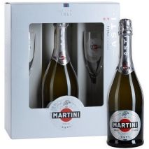 ПВ Мартини Просеко + 2 Чаши / SW Martini Prosecco & Glasses Pack
